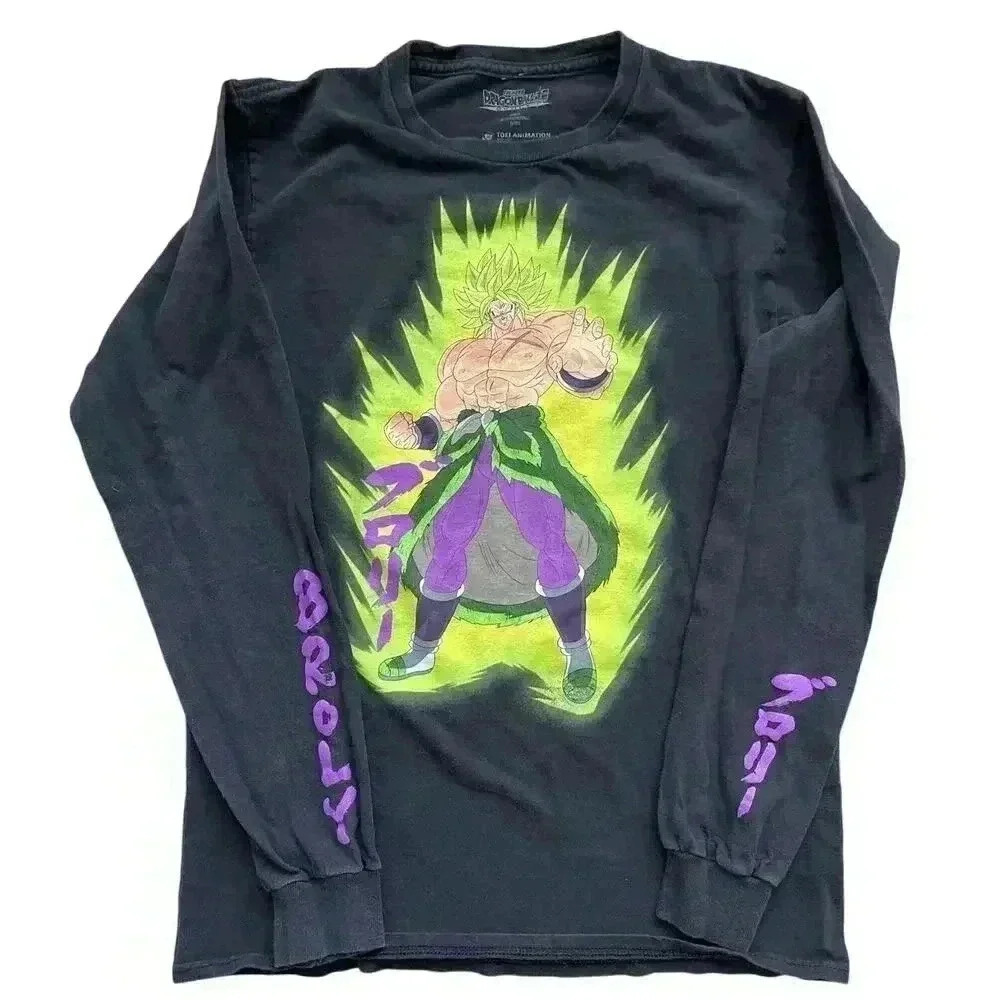 DragonBallZ The Movie Broly Long Sleeve Shirt Men's S Toei Animation Anime